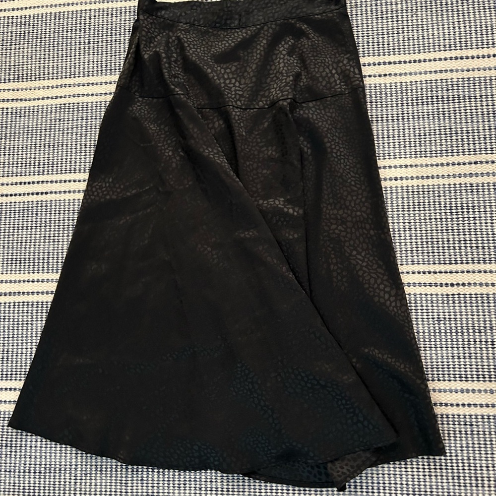 Ellison Subtle Cheetah Print Midi Skirt